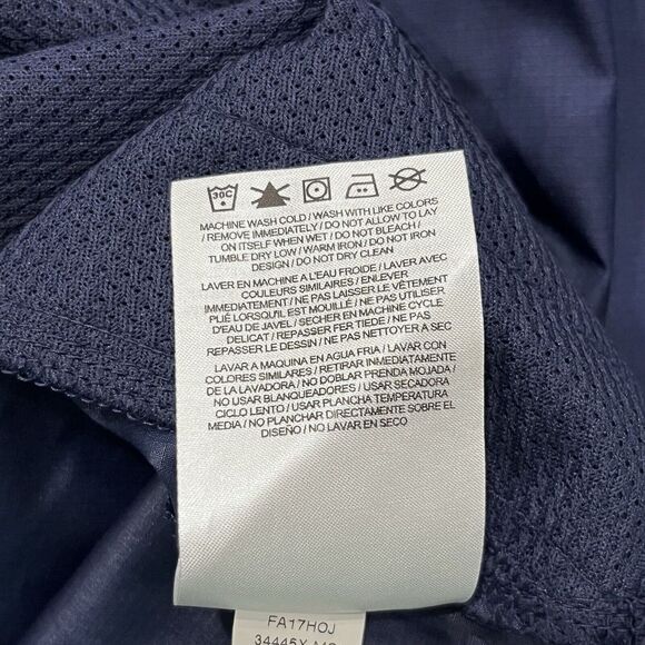 Air Jordan Michigan Wolverines Small 1/4 Zip Windbreaker Jacket Vented Pullover - Picture 14 of 16